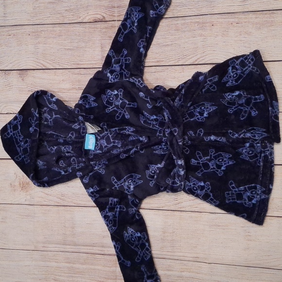 Bluey Other - Bluey Super Soft Hooded Robe Size 2T